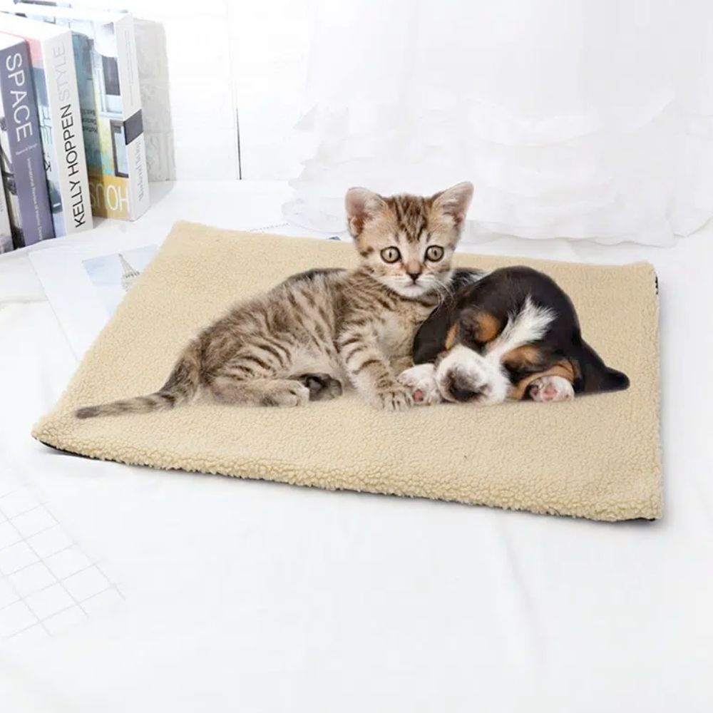 Self Warming Fleece Pet Mat dog cat