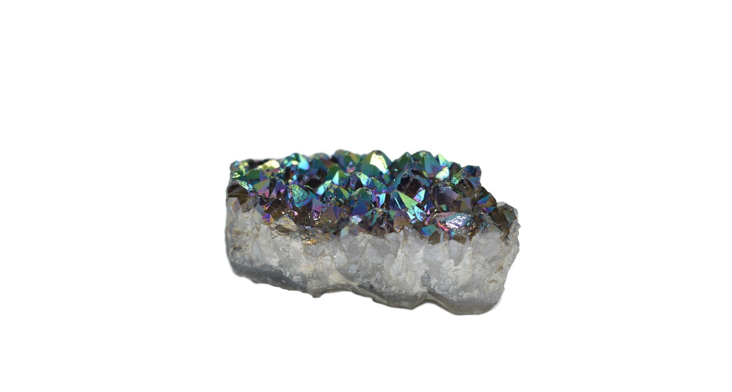 Metalized Amethyst Chunk Small