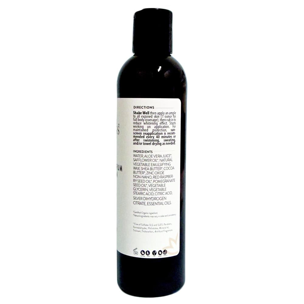 Glimmer Goddess Organic Sunscreen - Broad Spectrum SPF 40+ Protection - Moisturizer