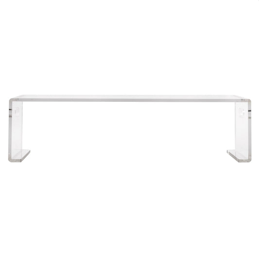 Stackable Acrylic Shoe Shelf - Clear Closet Organizer by Horderly