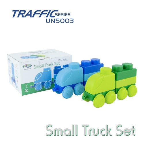 Uniplay Soft Building Blocks - Traffic Series - Small Truck Set