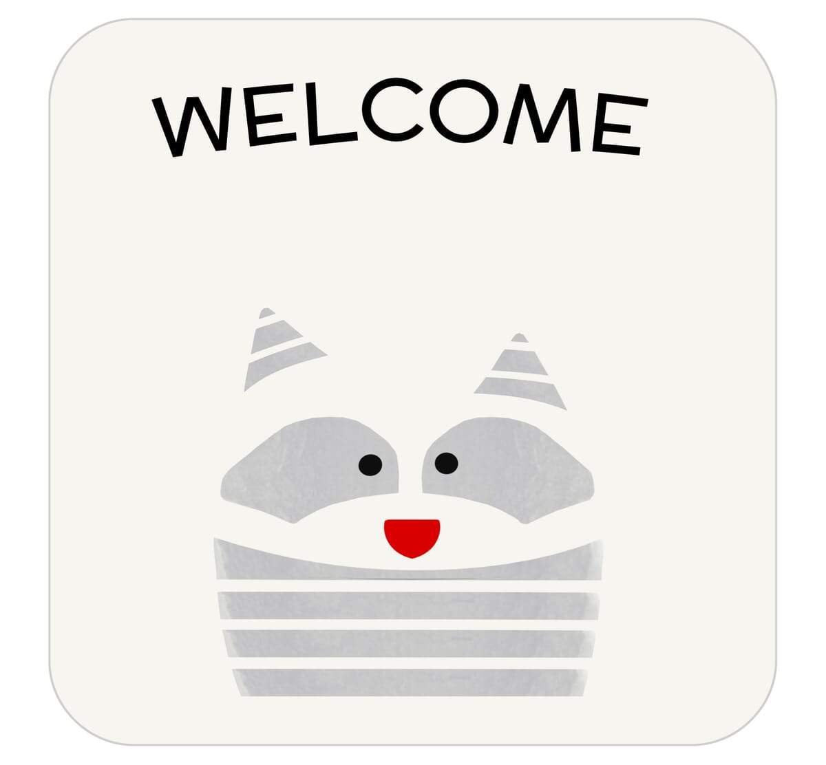 Raccoon Baby - BABYjoe Cocoon Swaddler - Cotton Lycra - newborn to 15 lbs / 3-4 Months - MADE IN USA