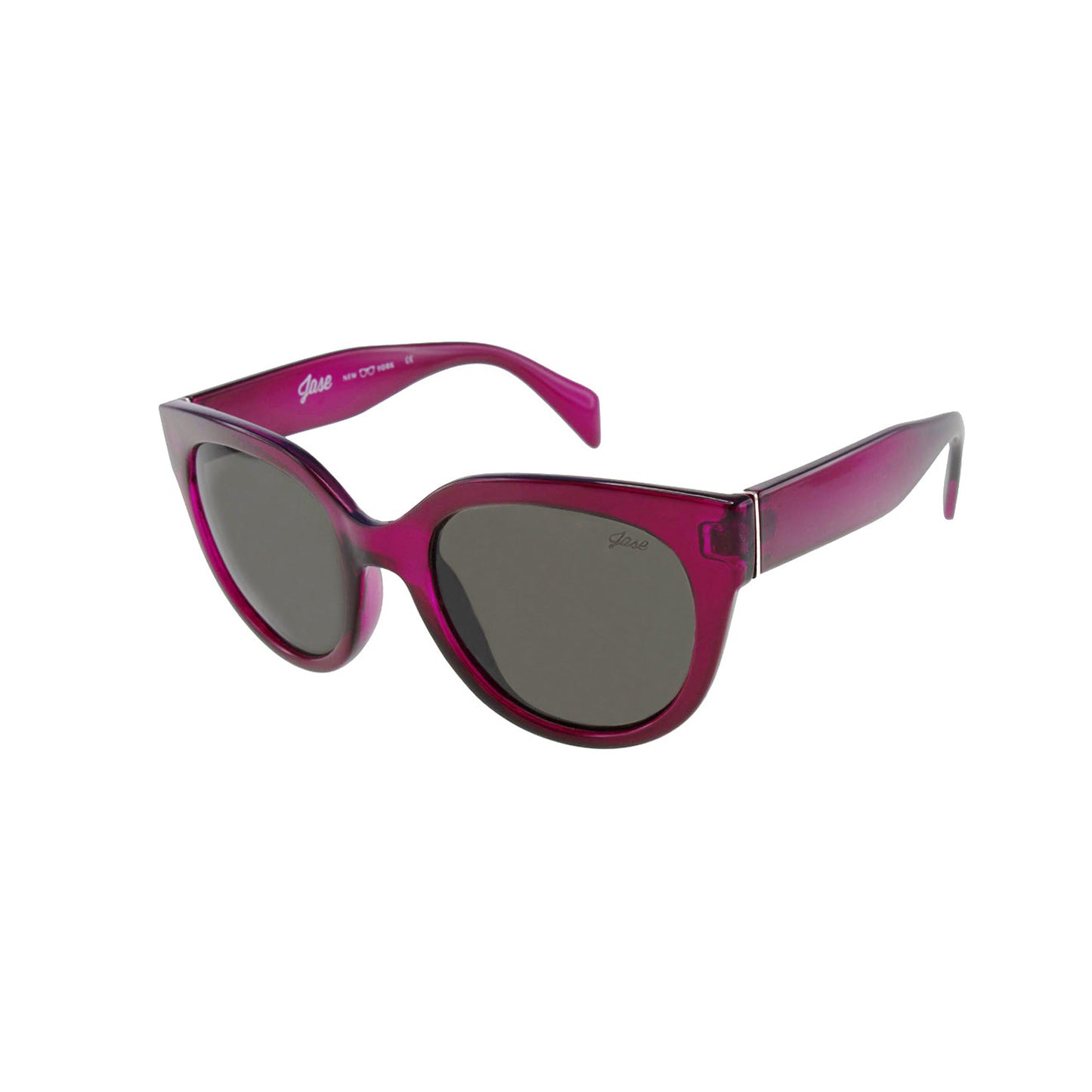 Jase New York Cosette Cateye Sunglasses in Bordeaux Red