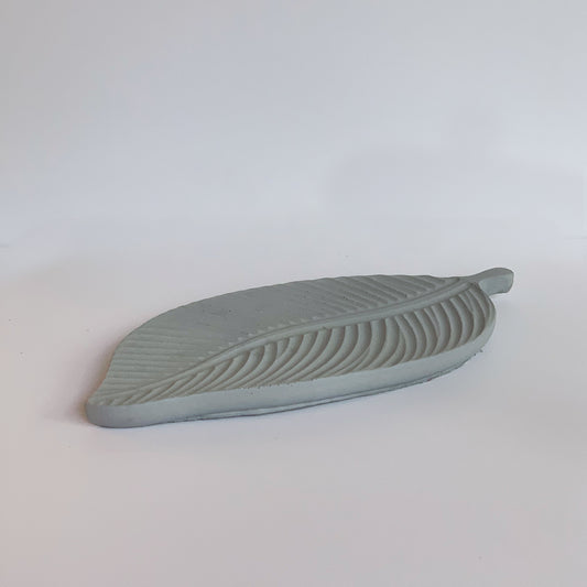 Leaf Concrete Tray