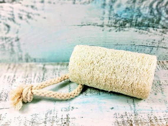 Organic Natural 4" Loofah Vegan