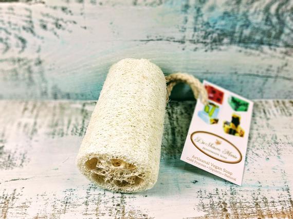 Organic Natural 4" Loofah Vegan