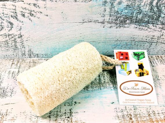 Organic Natural 4" Loofah Vegan Natural Exfoliant
