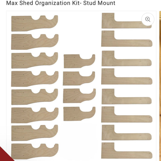 MAX Shed Organization Kit