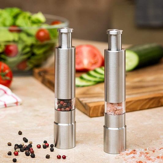 Premium Stainless Steel Salt and Pepper Grinder