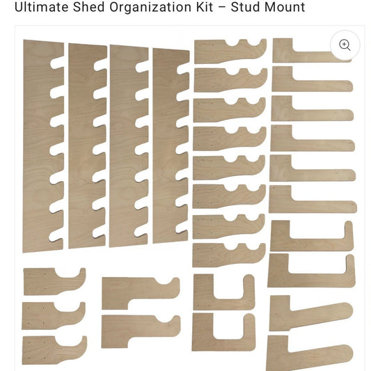 Ultimate Shed Organization Kit