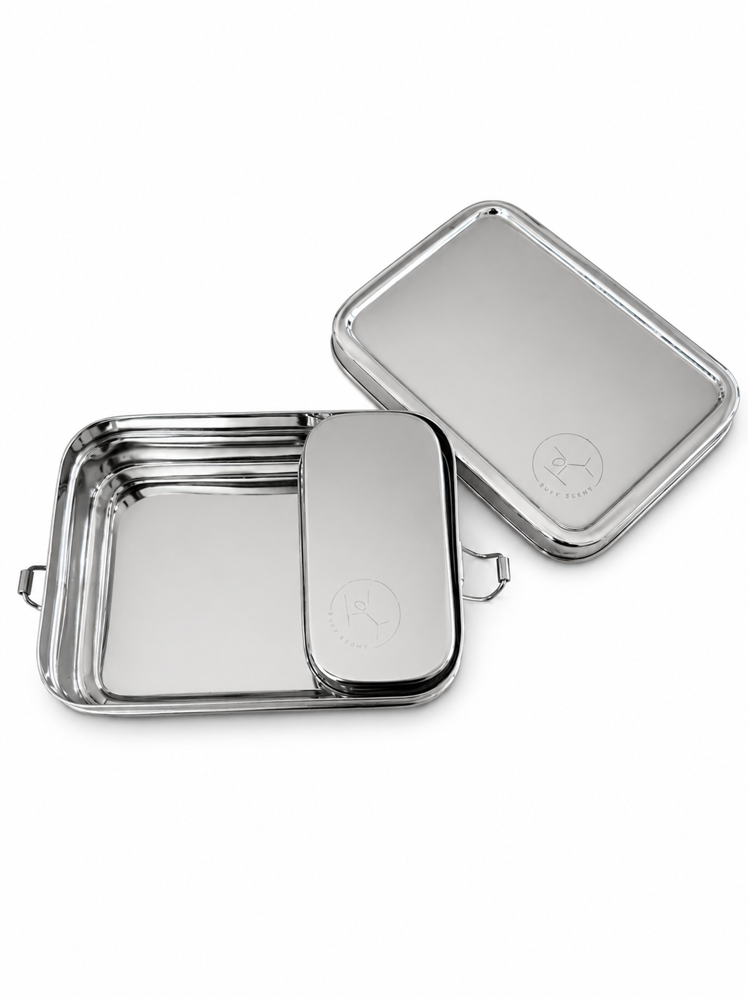 100% Stainless Steel Snack Box with Inner Snack Container