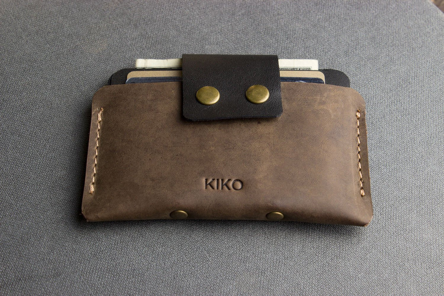 Kiko - Cowhide Leather Card Case