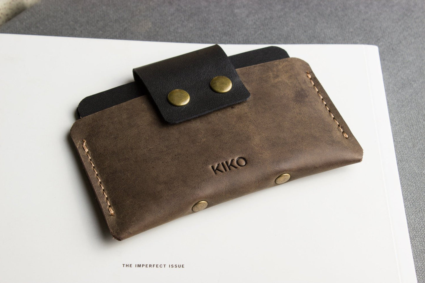 Kiko - Cowhide Leather Card Case