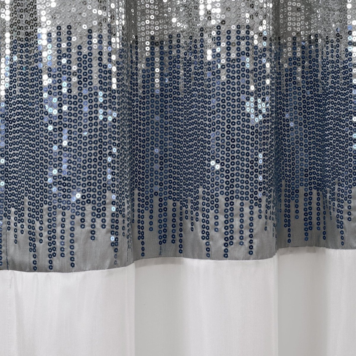 Night Sky blackout curtain panel by LushDecor. Superior light blocking, energy efficient, and elegant design.  Sequins.