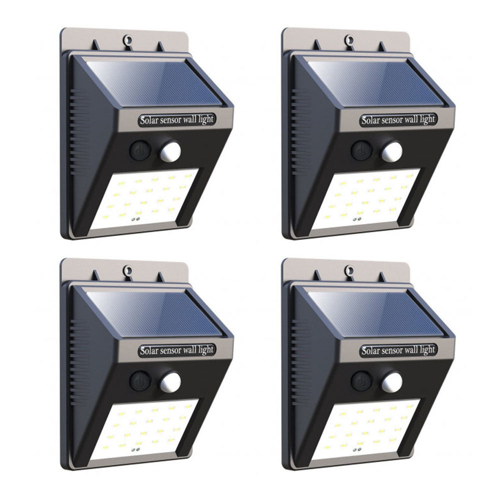 Wall Mount 20 LED Motion Sensor Solar Lights_10