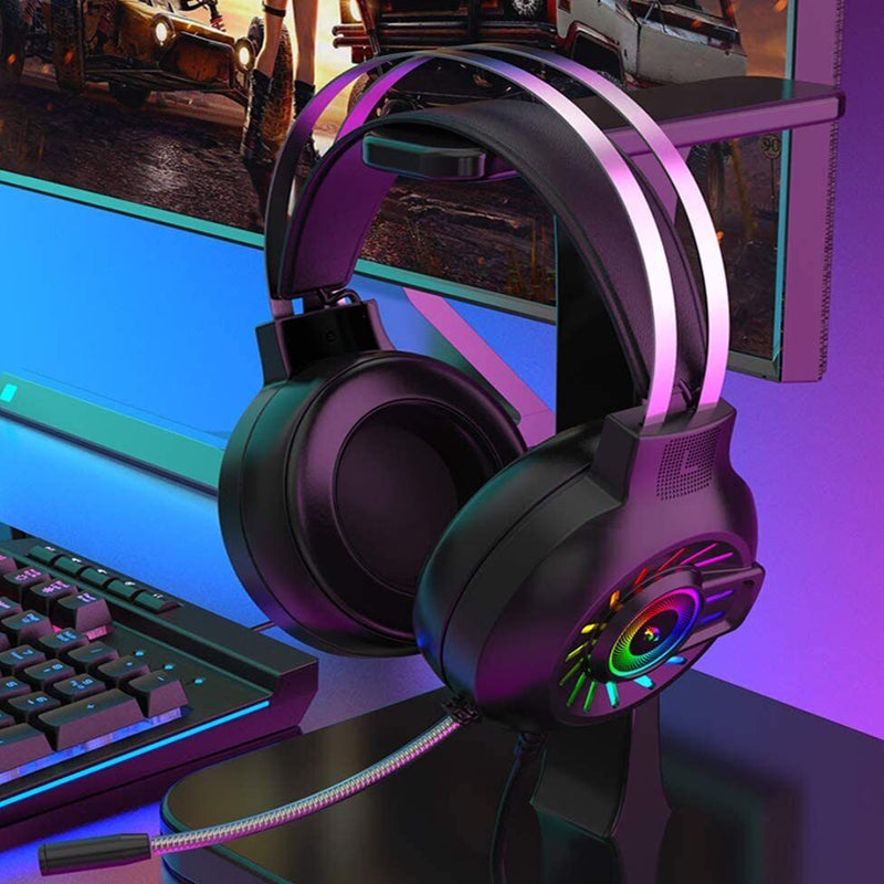 Foldable Wired Gaming Headset with RGB Backlight and Built-in Microphone_13