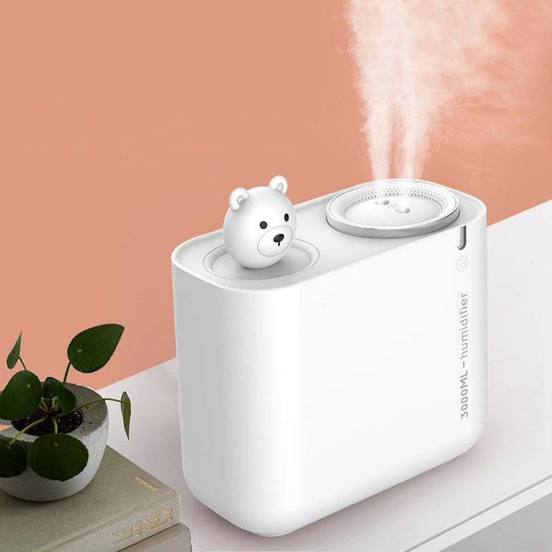 3L Cactus Ultra Sonic Air Humidifier with LED Double Light Mist Sprayer_4