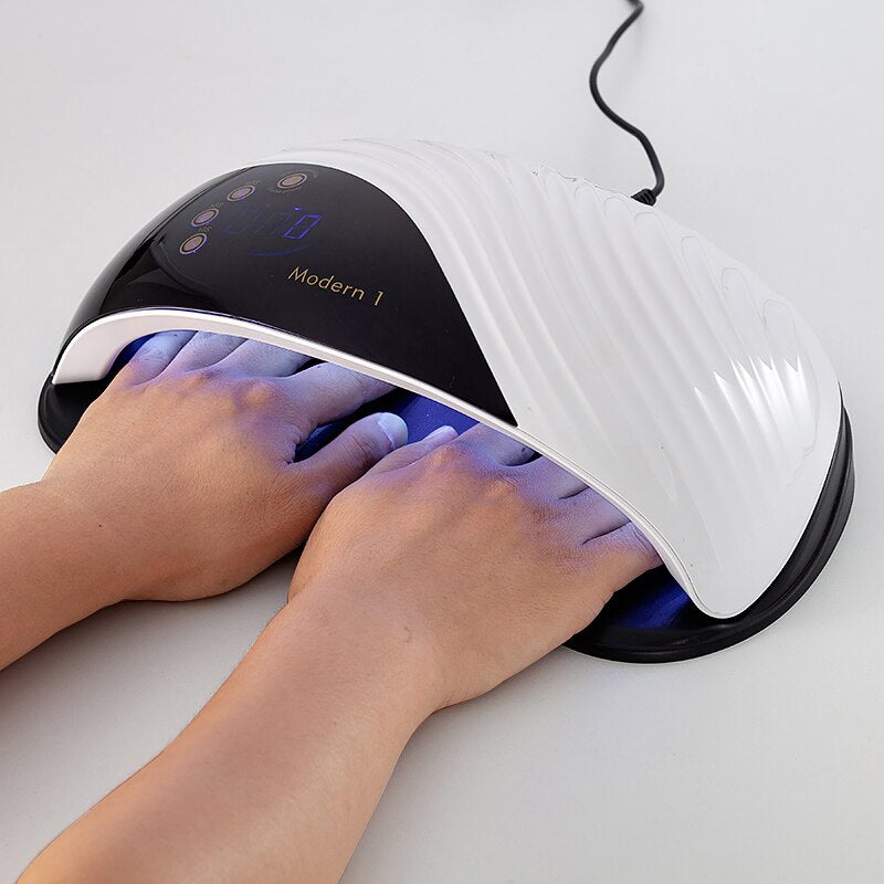 84W 42LEDs Portable UV Nail Gel Polish Fast Drying Lamp Plugged-in_14