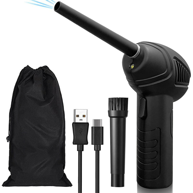 Portable Air Duster Electric Cleaner Compressed Air Blower-USB Charging_3