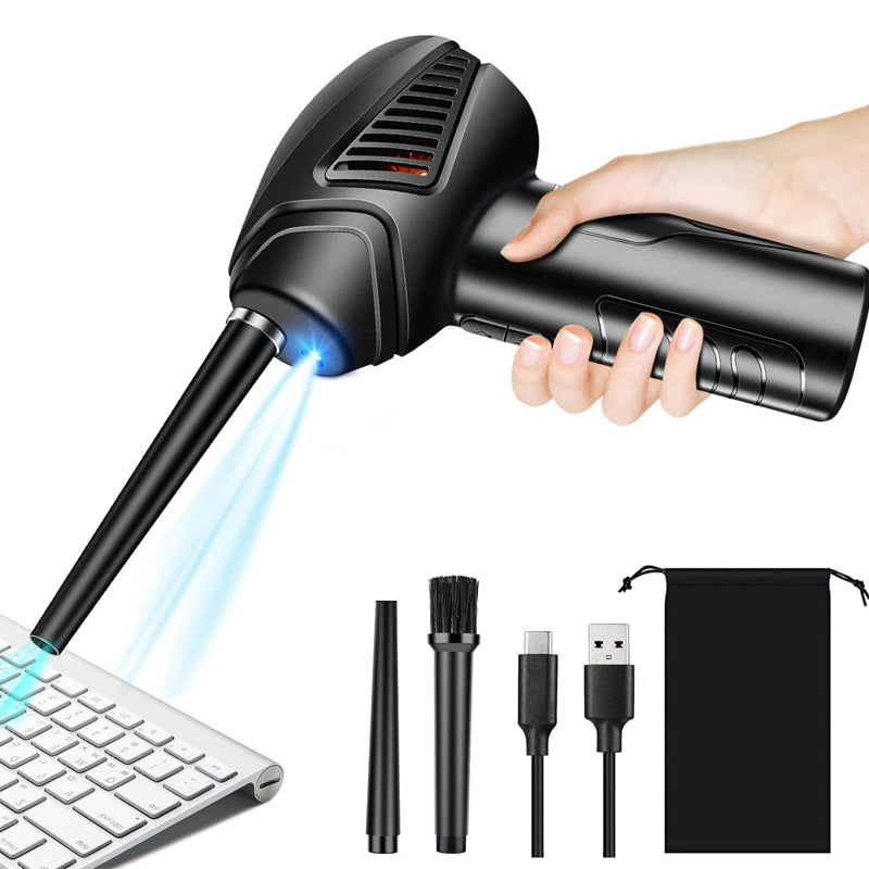 Portable Air Duster Electric Cleaner Compressed Air Blower-USB Charging_5