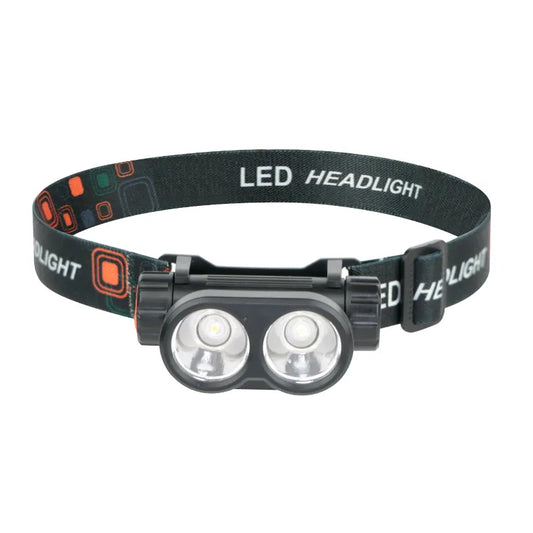 2 LED Strong Headlight Intelligent Fishing Warning Lamp- USB Charging_0