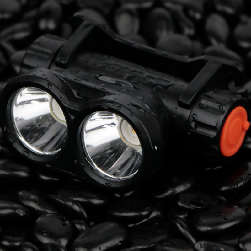 2 LED Strong Headlight Intelligent Fishing Warning Lamp- USB Charging_7