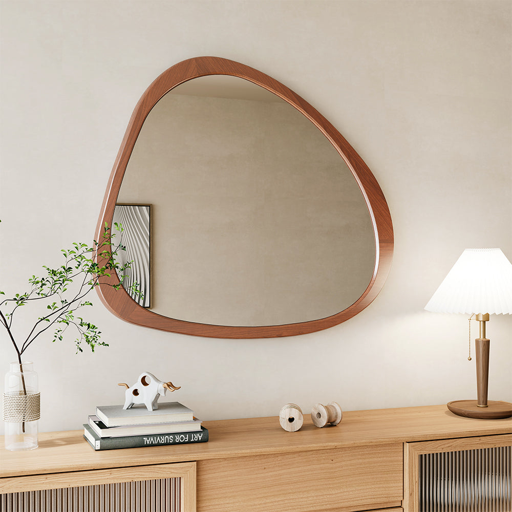 45-Inch Asymmetrical Solid Wood Wall Mirror_6