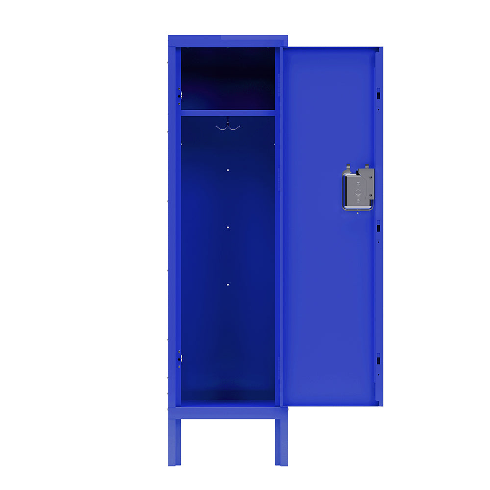 Retro Tall Metal Locker - Blue_4