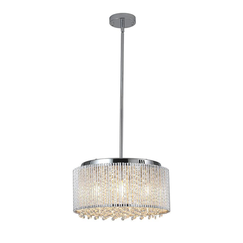 Luxury Modern Round Crystal Chandelier for Living Room_0