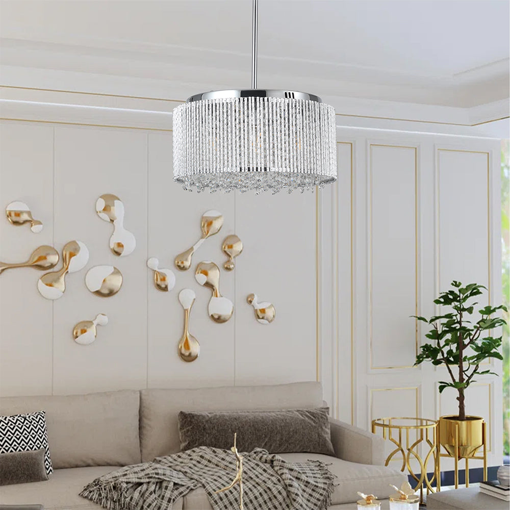 Luxury Modern Round Crystal Chandelier for Living Room_1