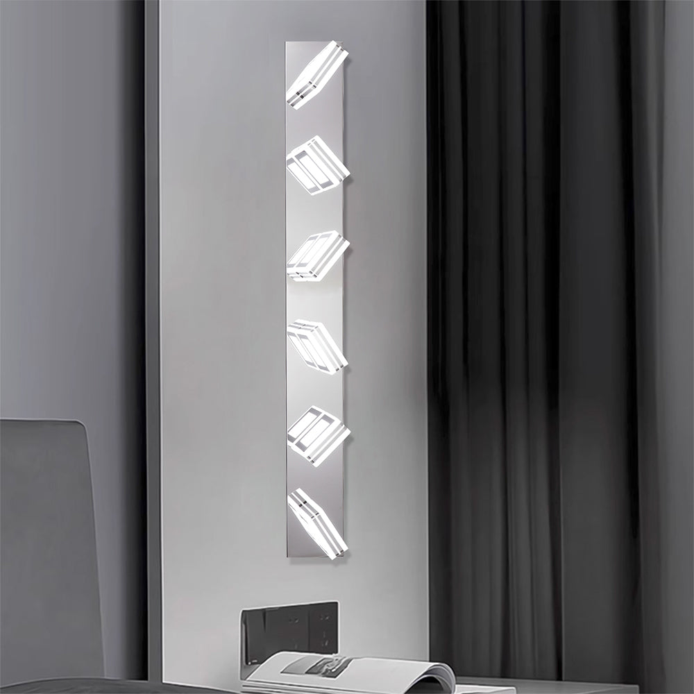 Modern Chrome 6-Light LED Mirror Light_3