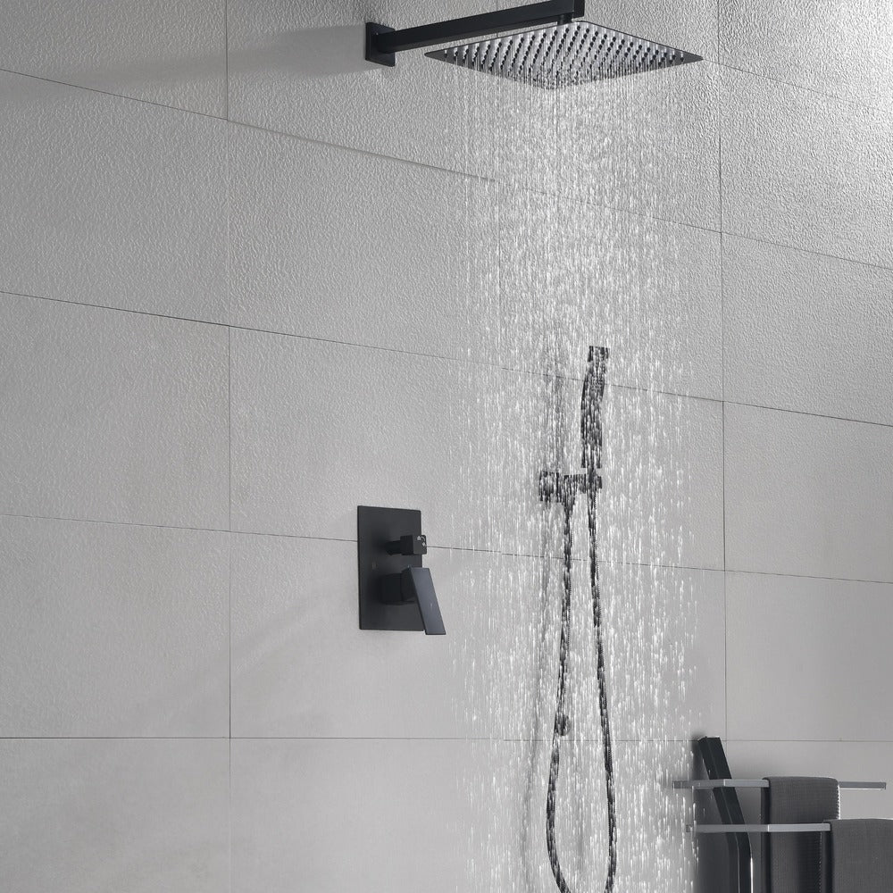 Wall-Mounted Rain Shower Head System with 12 x 20 Shower Niche_6