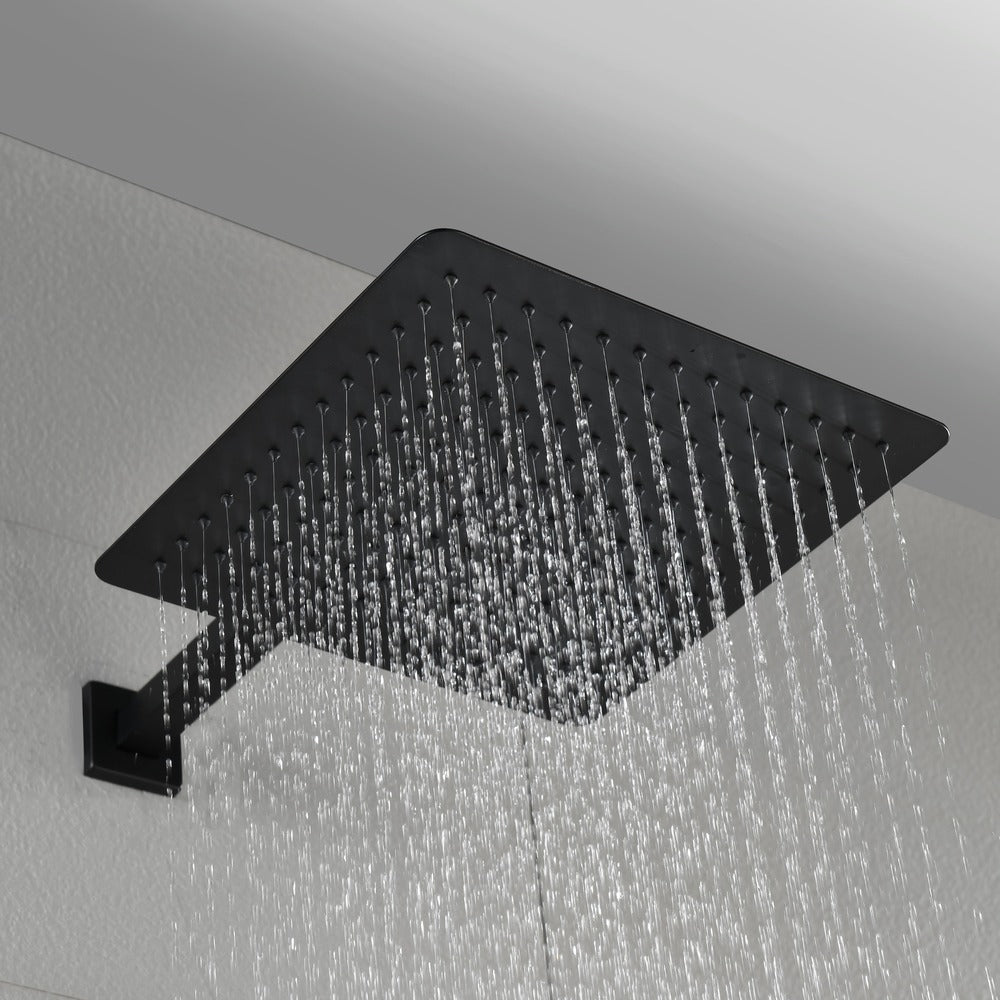 Wall-Mounted Rain Shower Head System with 12 x 20 Shower Niche_8