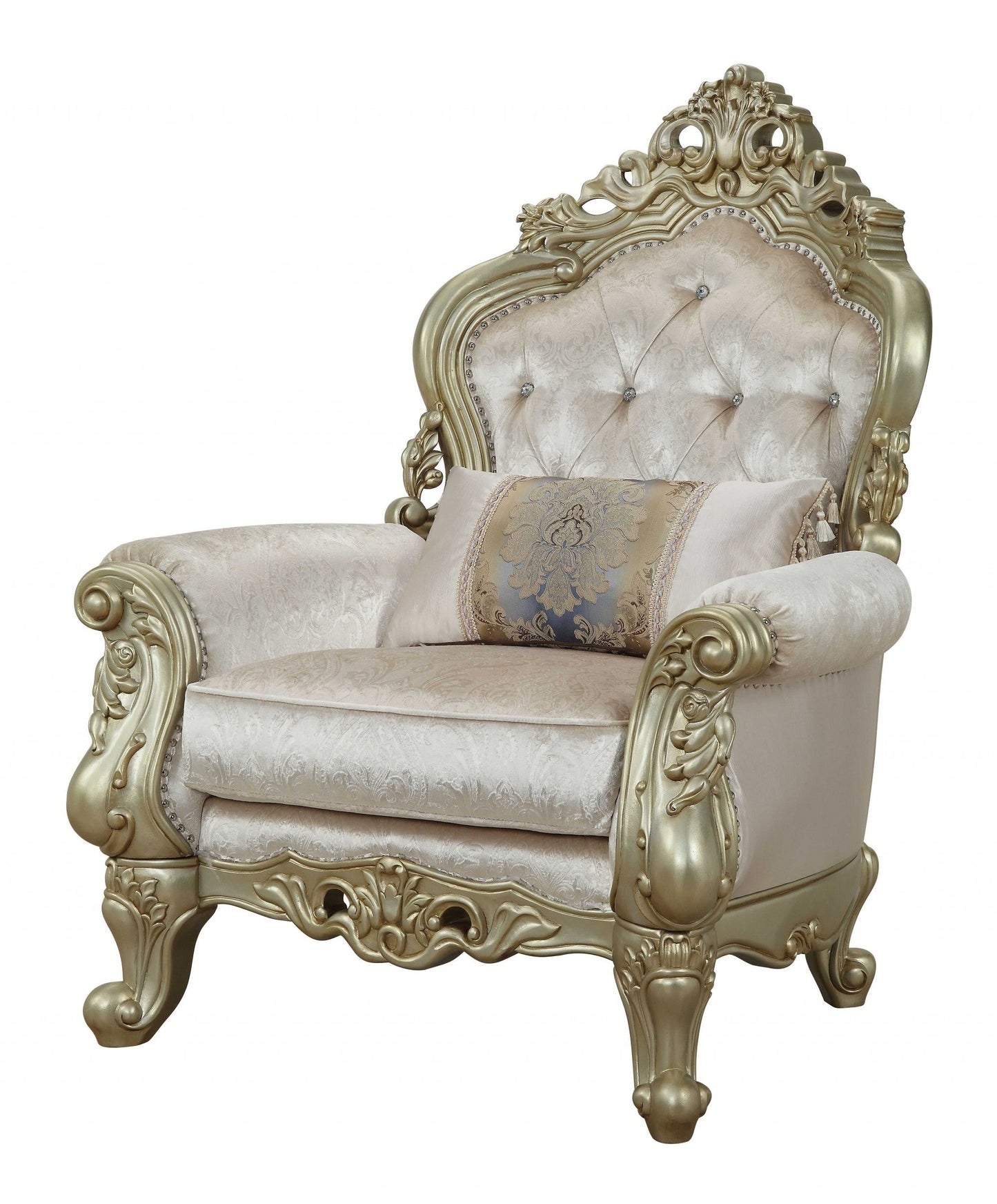 White Upholstered Chair