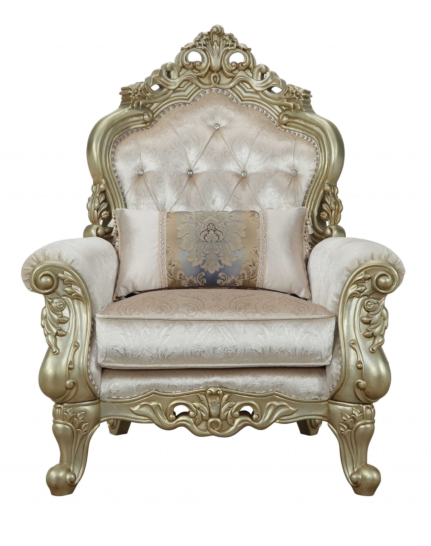 White Upholstered Chair