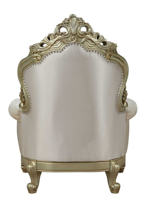 White Upholstered Chair