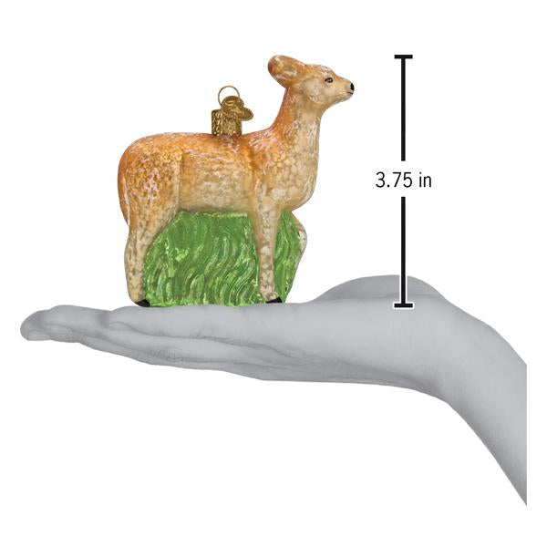 Vintage Doe Ornament