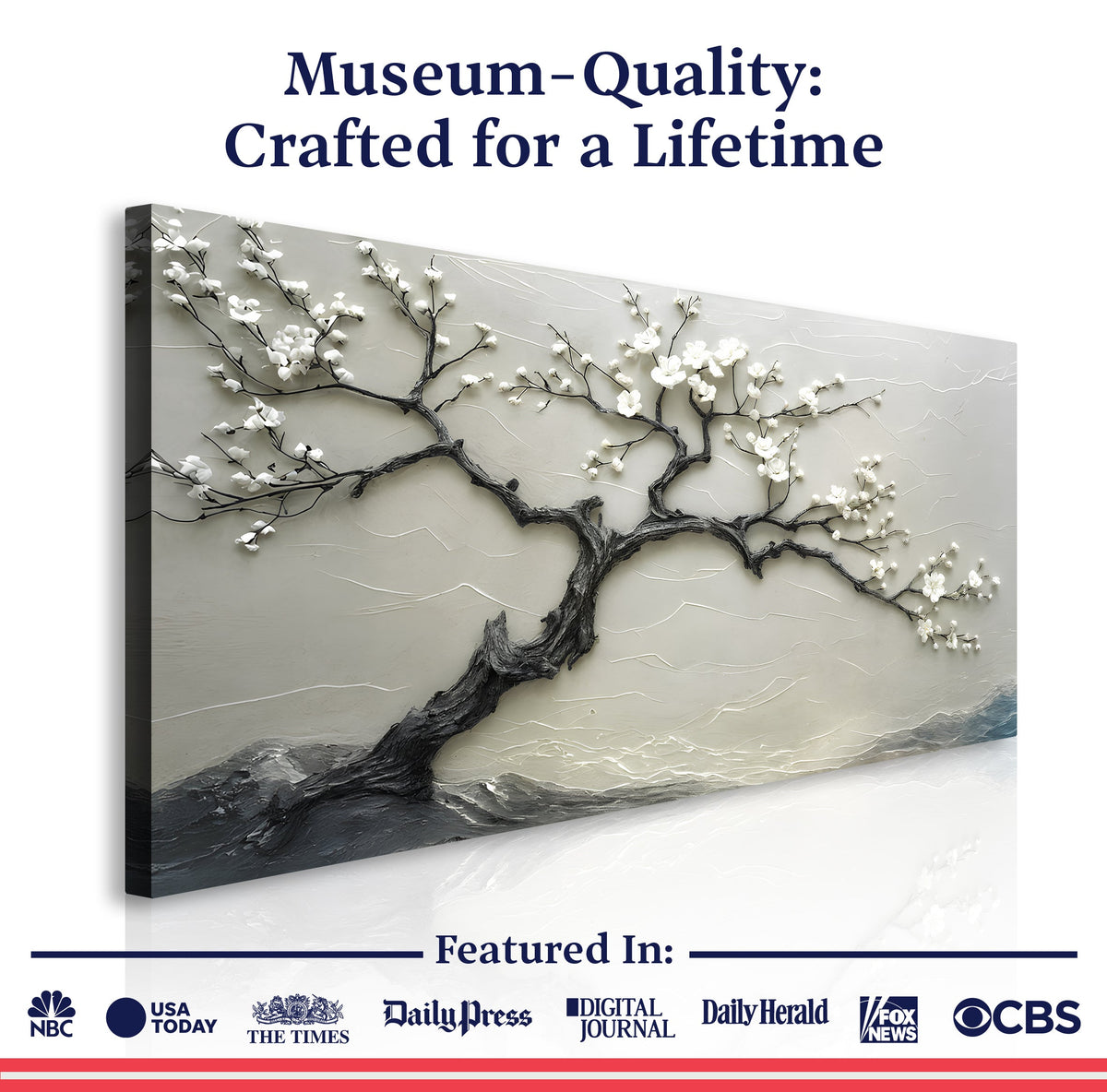 Silent Blossom Wall Art