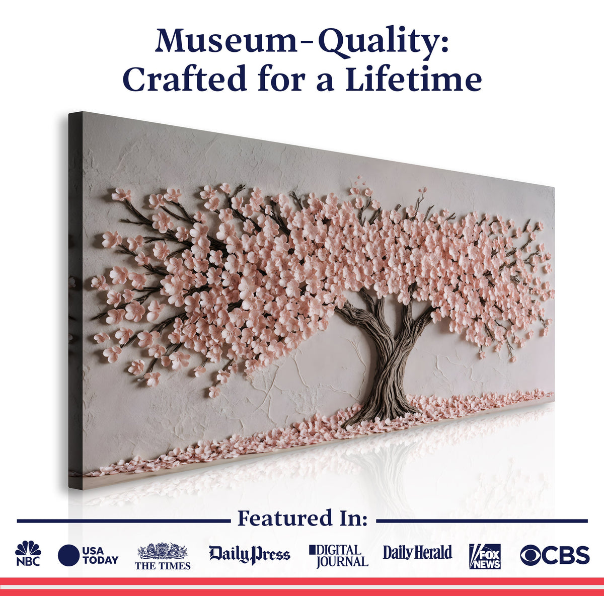 Blush Blossom Wall Art