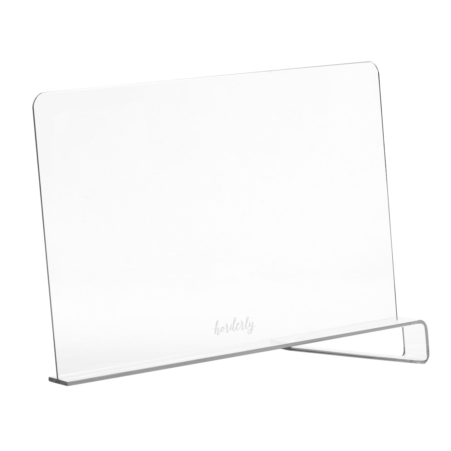 Clear Acrylic Shelf Dividers from Horderly- Organize drawers, closets and cabinets.