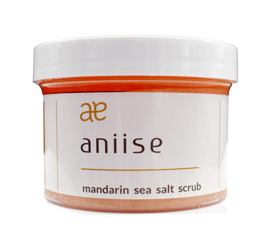 Mandarin Sea Salt Scrub - MADE IN USA- Cruelty Free