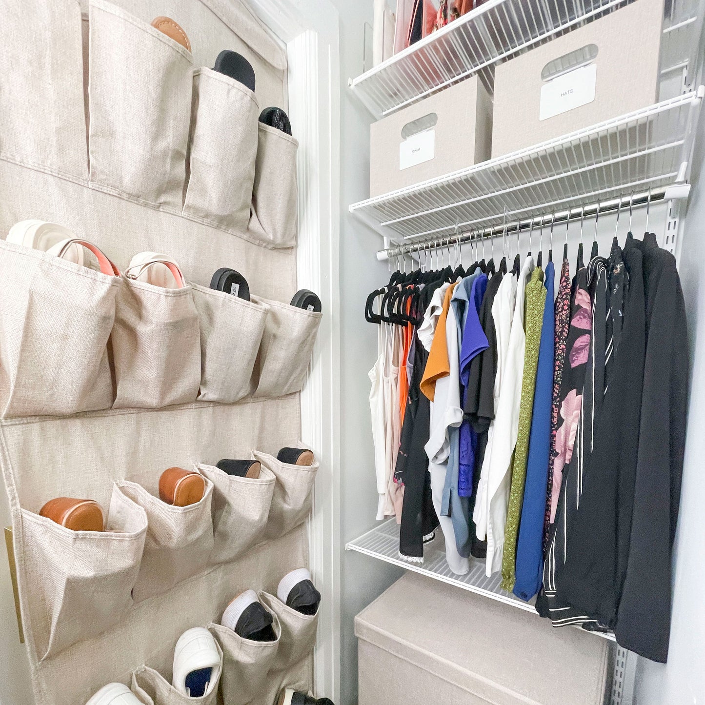  Over the Door Shoe Organizer 