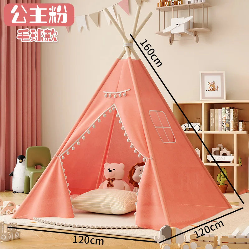 Kids Play Tent Teepee - Portable Playhouse for Children