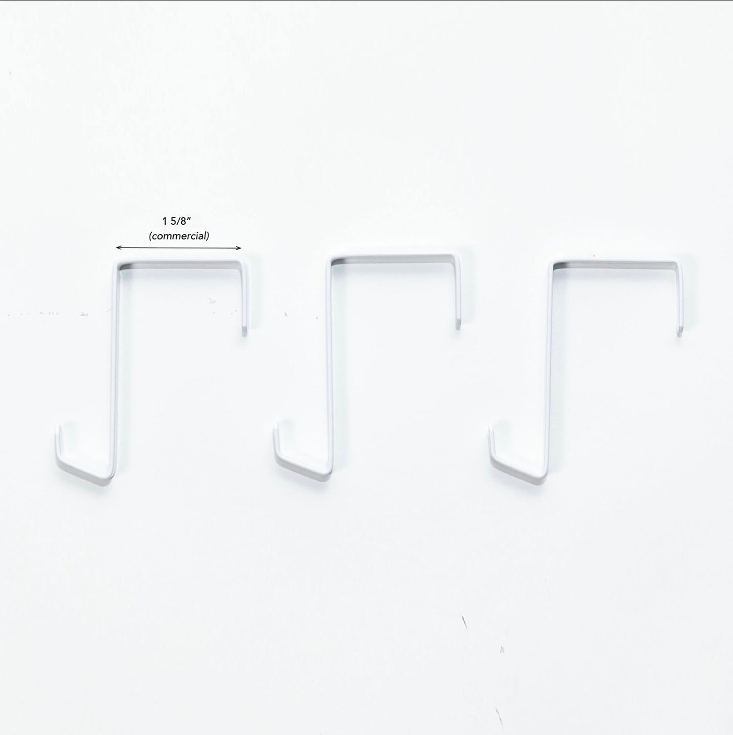  Over the Door Shoe Organizer - hook measurement