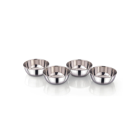 Truck Stainless Steel Kids Bowls — Set of 4 Construction Truck Designs | BPA-Free, Dishwasher Safe | Busy Benny