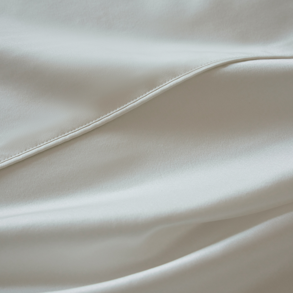 Charmeuse Silk Flat Sheet - Machine Washable