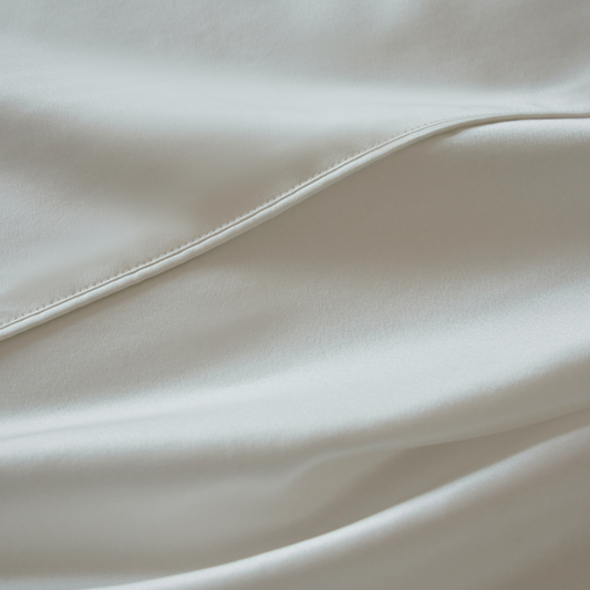 Charmeuse Silk Flat Sheet - Machine Washable