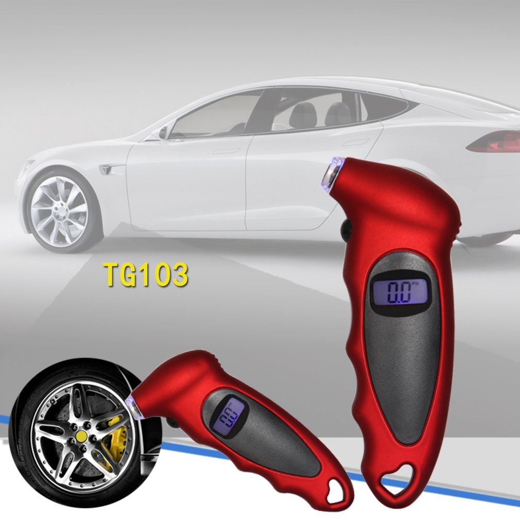 Portable LCD Screen Display Digital Tire Pressure Gauge