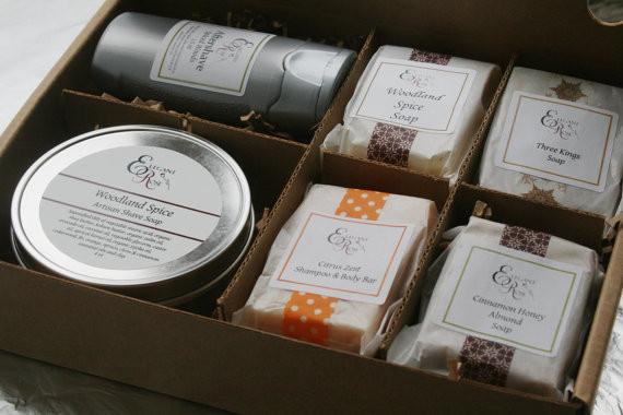 Just for Him Gift Set, Natural Bath Gift for Men by Elegant Rose