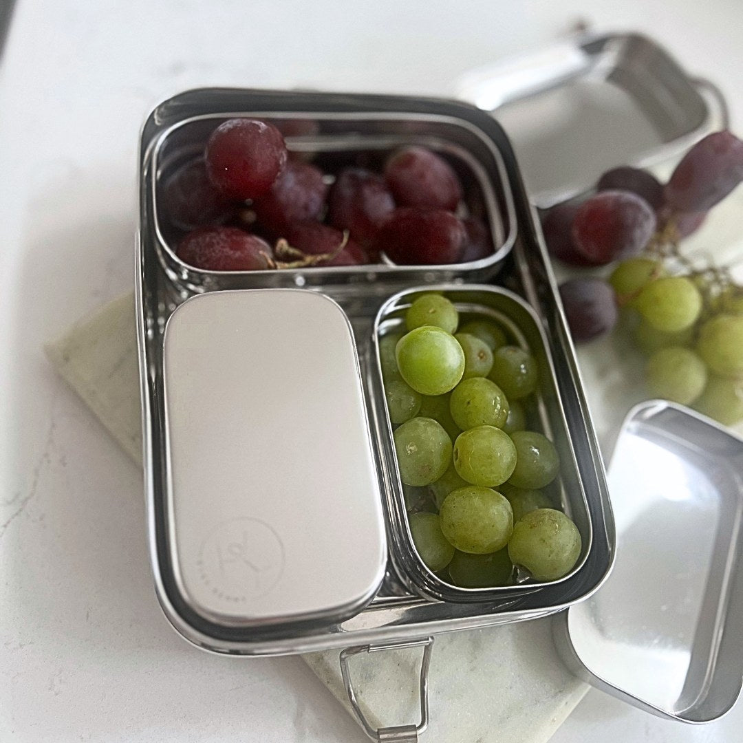 Large Stainless Steel Snack Container with Lid